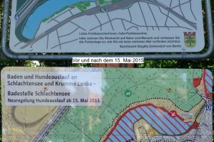 224 - Schlachtensee Galerie 06: Abschiedsspaziergänge vor der Aussperrung am 15. Mai 2015