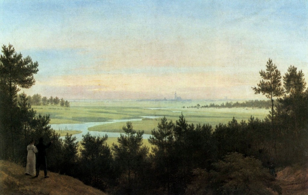 1814 Schinkel, Karl-Friedrich Landschaft bei Pichelswerder klein