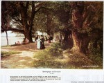 1880 Paul Flickel - Spaziergaenger am Havelufer klein