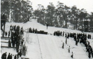 1933 ca Skisprungschanze Teufelsfenn a2 klein